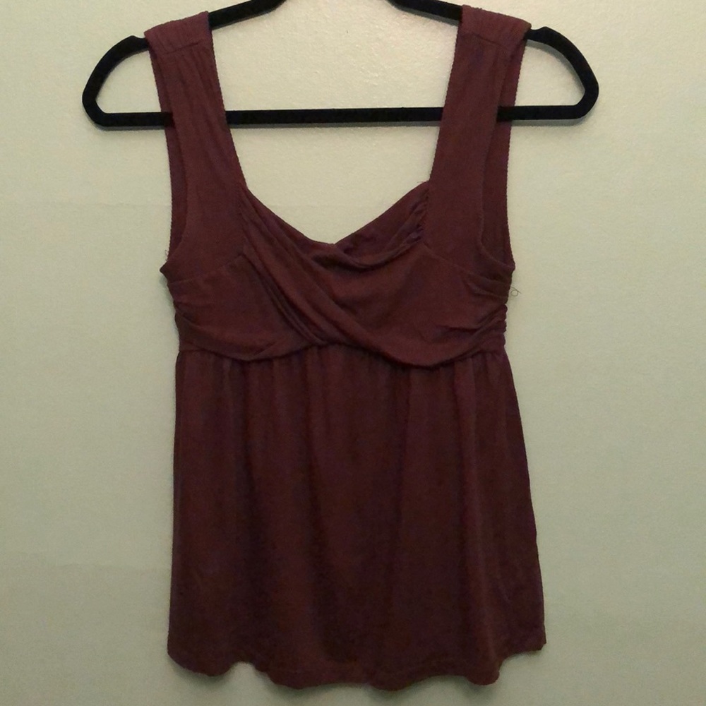 Anthro Deletta Twist Front Tank